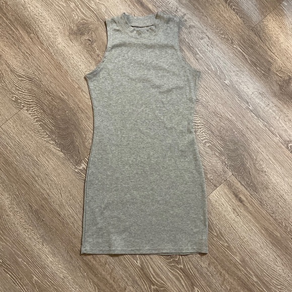 Grey tank top dress - Picture 1 of 3